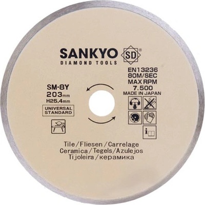 Sankyo diamantový kotúč 203 mm SM-8Y