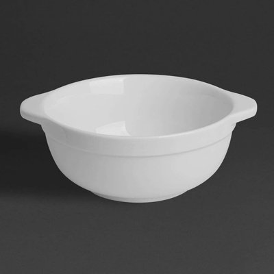 Gastrofans Porcelánové misky s uchy Olympia Whiteware 640 ml 4 ks
