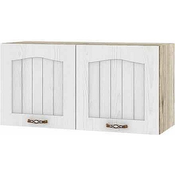 ИРИМ Горен кухненски шкаф Сити АРФ-Бяло фладер-04-108 80см