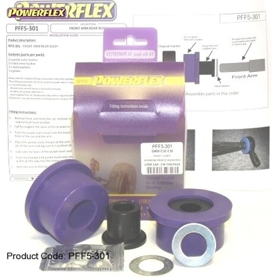 Powerflex Silentbloky BMW Z1 (88-91) Front Lower Wishbone Rear Bush (1)