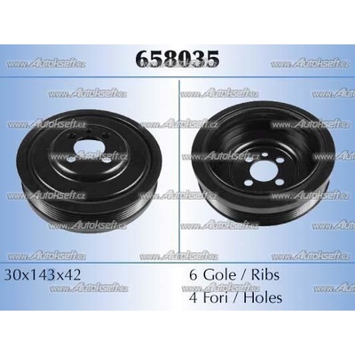 Starline řemenice klikové hřídele RS 658035