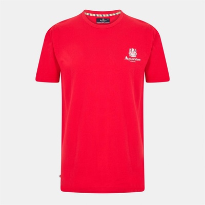 AQUASCUTUM Тениска AQUASCUTUM Logo T-Shirt - Red/White