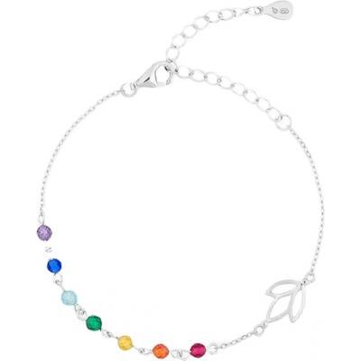 Preciosa Stříbrný náramek s kubickou zirkonií Preciosa Zen Spotlight 5457 70