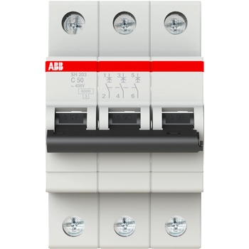 ABB АВТ. ПРЕДПАЗИТЕЛ 3p sh203-c50 (m518292)