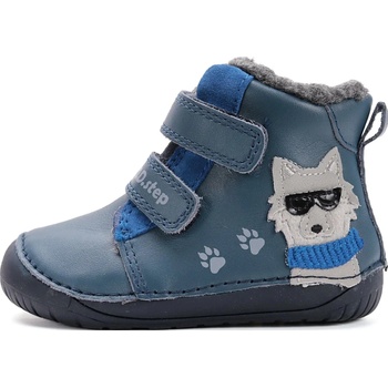 D.D.Step Barefoot zimní boty W070-52893 Royal Blue