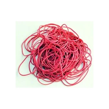 Image 1 of Q-Connect Ластици червени 100гр