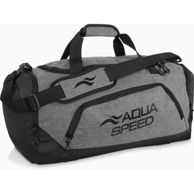 AQUA-SPEED Чанта за тренировка AQUA-SPEED 43 l сива/черна