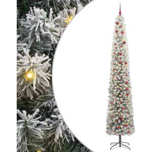 vidaXL С изкуствено коледно дърво с 300 LED светодиода Зелен 300 cm (3395062)
