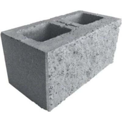 Tvarovka plotová PRESBETON Face Block HX 2/19 2B přírodní – 390 x 200 x 190 mm