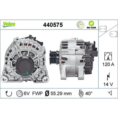 VALEO Alternátor VALEO 440575