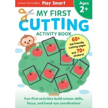 Play Smart My First Cutting Book 2+: Preschool Activity Workbook with 70+ Stickers for Children with Small Hands Ages 2, 3, 4: Basic Scissor Skills (F (Gakken Early Childhood Experts)(Paperback)