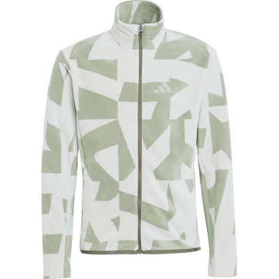 adidas Terrex Детско поларено яке adidas Terrex Kid's MT AOP FL Jacket Fleece jacket - Halo Green / Tent Green - размер 116 (EU) (703-6887-0111)