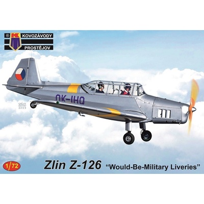 Kovozávody Prostějov Zlin Z 126 Would Be Military Liveries predobjednávka 1:72