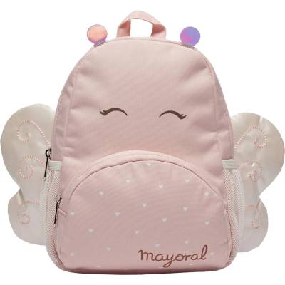 Mayoral Раница за детска градина Mayoral - Пеперудка, телесен цвят (15-19435-067-1)