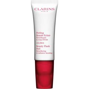Clarins Beauty Flash Peel пилинг за изглаждане и подхранване кожата на лицето за мигновено озаряване 50ml