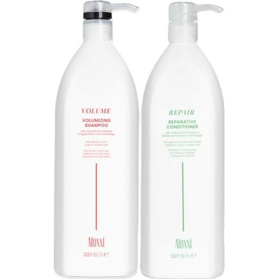 Aloxxi Objemový šampon a Rekonstrukční kondicionér 1000 ml