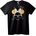 NOONEBRAND Тениска Minnie Mouse Блестящ Лък - S, Black