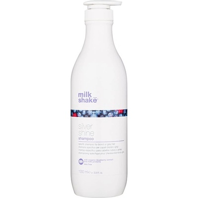 Milk Shake Silver Shine šampón pre blond vlasy neutralizujúci žlté tóny 1000 ml