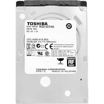 Toshiba 500GB SATA III 2,5", MQ01ACF050