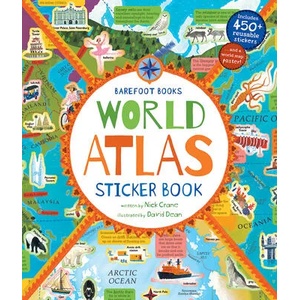World Atlas Sticker Book | David Dean (ISBN: 9781782858300)