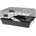 INTER-ZOO Pet Products Клетка за гризачи REX I + WOOD 58 x 38 x 29 см ЧЕРНА