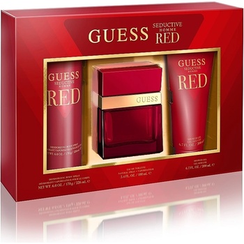 GUESS Мъжки луксозен комплект - GUESS Seductive Homme Red Set
