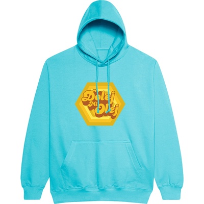 Koza Bobkov mikina Dolej mi olej Real Turquoise