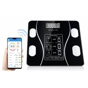 CREE Lights Смарт кантар до 180кг. с измерване на мускулна маса, мастна тъкан и други (3296)
