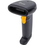 Equip Ръчен четец за баркодове Equip - 351020 (1D, със стойка, кабелен, черен) (351020)