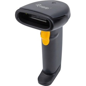 Equip Ръчен четец за баркодове Equip - 351020 (1D, със стойка, кабелен, черен) (351020)