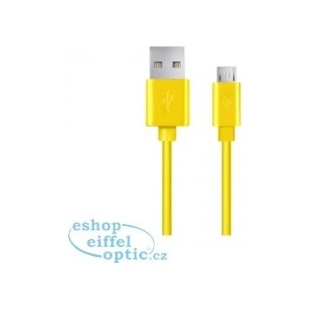 Esperanza EB177Y - 5901299919286 Micro USB 2.0 A-B M/M, 0,5m, žlutý