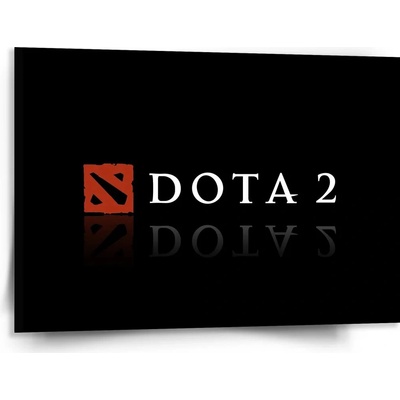 Sablio Obraz DOTA 2 Čierna - 150x110 cm