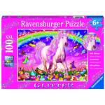 Ravensburger - Puzzle Unicorn 100 XXL glitter - 100 piese