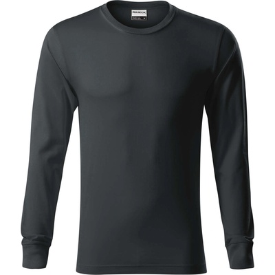 MALFINI Rimeck resist ls r05 / Тениска с дълъг ръкав - абаносово сиво xxxl (r059418)