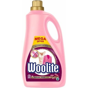 Woolite Delicate tekutý prací gél na vlnenú a jemnú bielizeň 3,6 l 60 PD