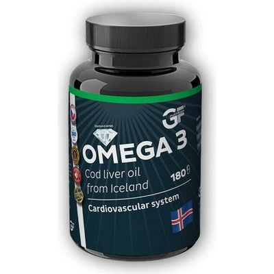 GF Nutrition Omega 3 cod liver oil 180 kapsúl