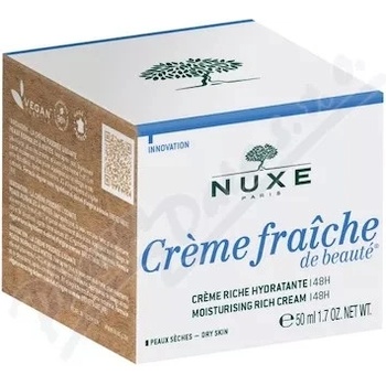 Nuxe Creme Fraiche de Beauté hydratačná a ochranná starostlivosť 48H suchá velmi suchá a citlivá pleť 50 ml