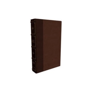 KJV, Large Print Verse-by-Verse Reference Bible, Maclaren Series, Leathersoft, Brown, Comfort Print | Thomas Nelson (ISBN: 9780785241942)