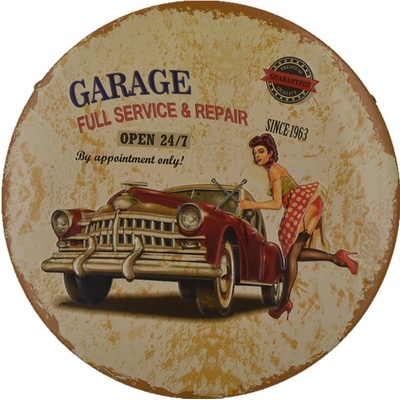 Ceduľa Garage Full Service