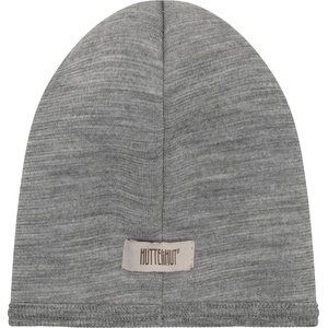 Huttelihut Детска зимна шапка (beanie) Huttelihut Kid's Beanie Wool Brushed Inside Beanie - Medium Grey Melange - размер 55 cm (904-6679-0116)