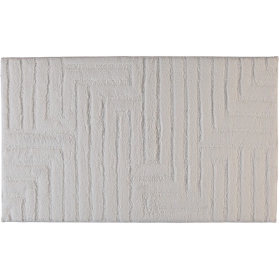 Cawo Килимче за баня Cawo релефна, релефен 60 x 100 см бяло (1004 600 60/100)