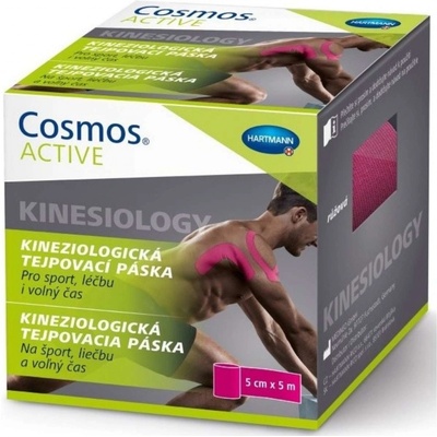 Hartmann Cosmos Active kineziologického tejpovací páska růžová 5 cm x 5 m