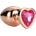 DreamToys Gleaming Love Plug Rose Gold Large
