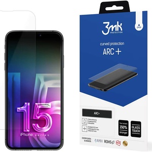 3mk Protection Протектор за iPhone 15 - 3mk - ARC+ защитно фолио - Прозрачен