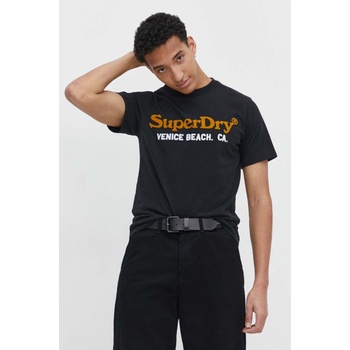 Superdry Тениска Superdry в черно с принт (M1011894A.9RN)