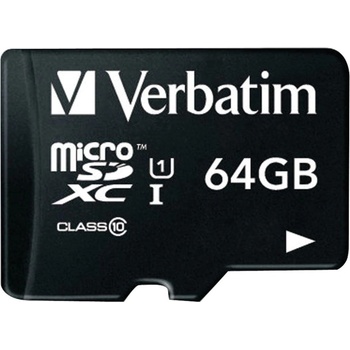 Verbatim microSDXC 64GB UHS-I U1 DF-44084