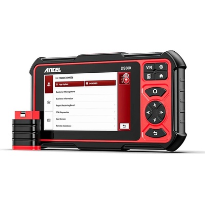 ANCEL Професионален пълен OBD2 автомобилен скенер DS300, 6300 mAh батерия, външна поддръжка за САЩ (DS300)