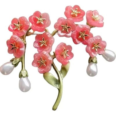 Gaira Brož Květ 32261 růžová