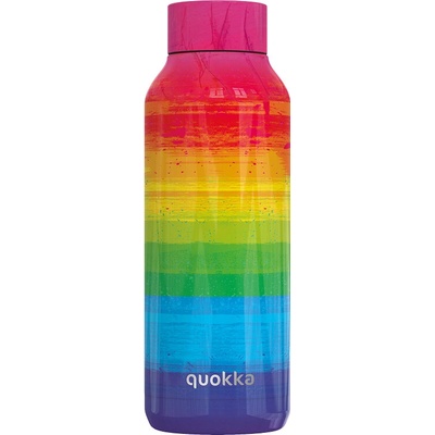 Quokka Nerezová termoláhev Solid 510 ml Duhová