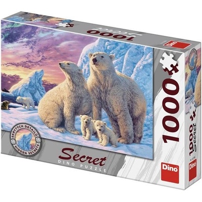 Dino Secret Collection Lední medvědi 1000 dielov